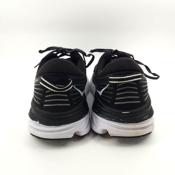 Hoka One One Bondi 7 Shoes Men Size 11 Running Black/White main image 9